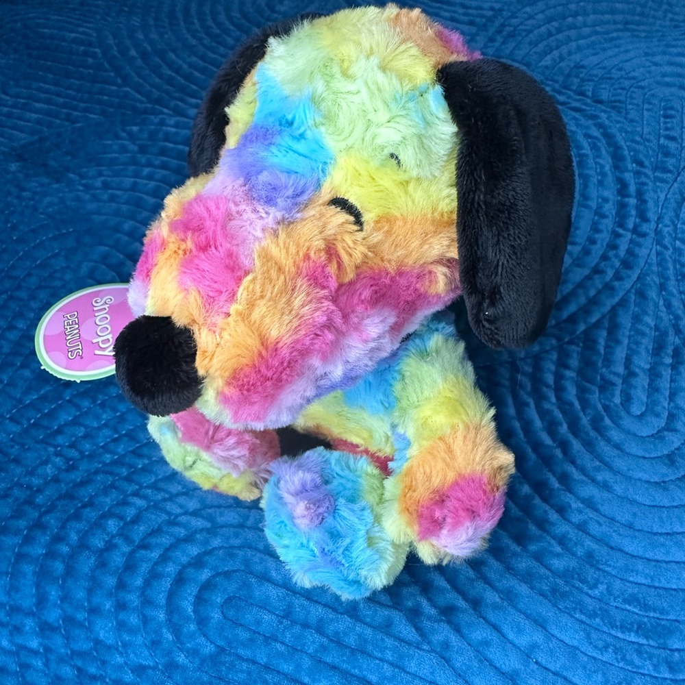 Rainbow Snoopy Plush Hallmark